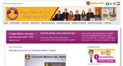 Desktop Screenshot of crv.org.pe